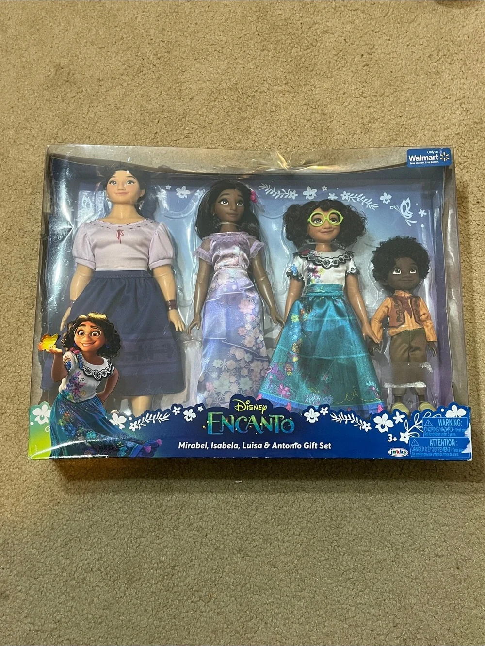 Disney Encanto Mirabel, Isabela, Luisa & Antonio Doll Gift Set NIB